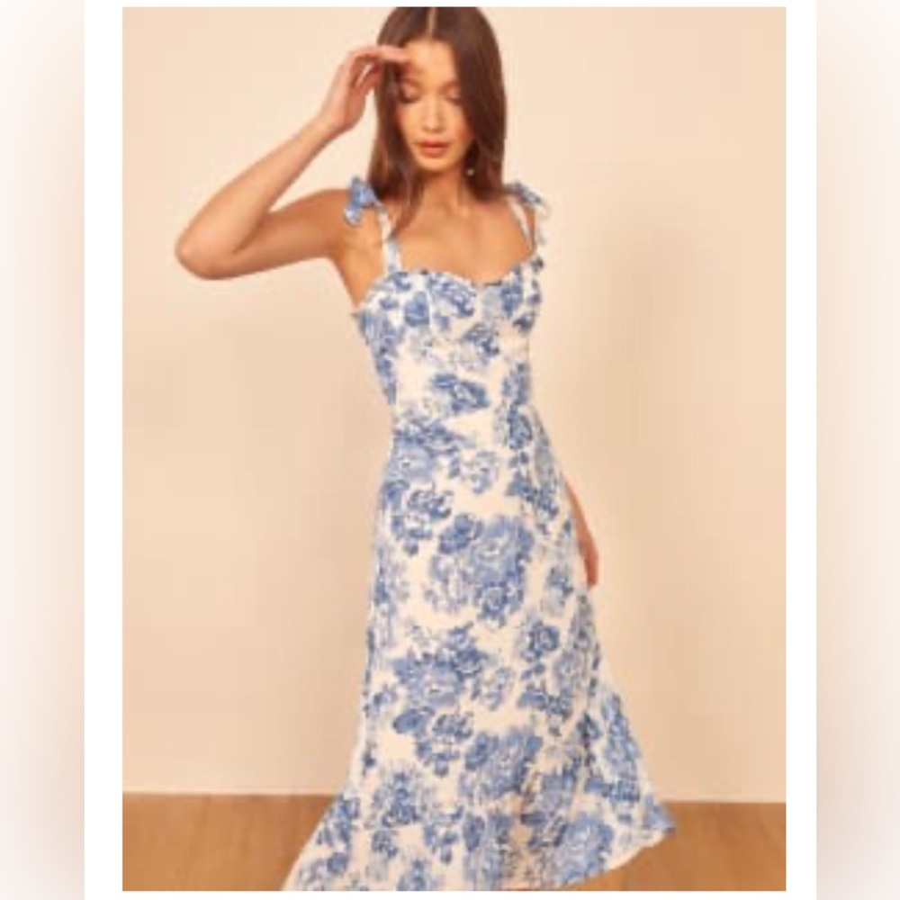 Reformation Nikita Dress, Olympia Print Size 4